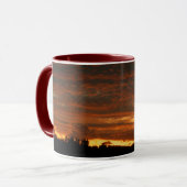 Haute tasse #2 de coucher du soleil de désert (Devant gauche)