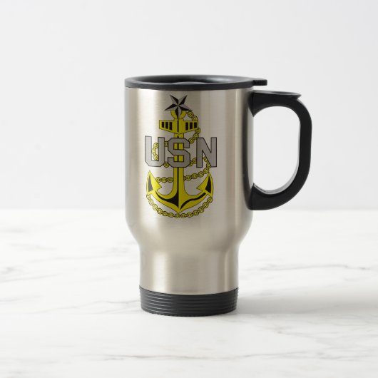 Haute tasse en chef d'officier marinier (Droit)