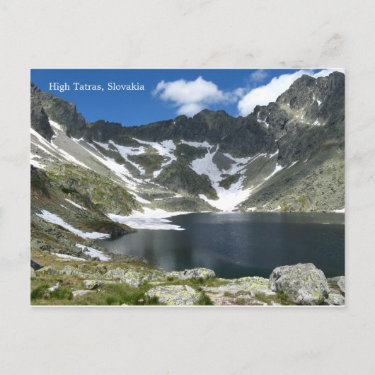 Hautes Tatras, Slovaquie Carte postale (Devant)