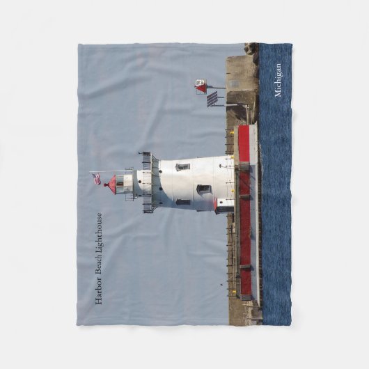 Hauteur Beach Lighthouse couverture polaire (Devant)