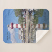 Hauteur Town Lighthouse sherpa couverture (Devant (Horizontal))