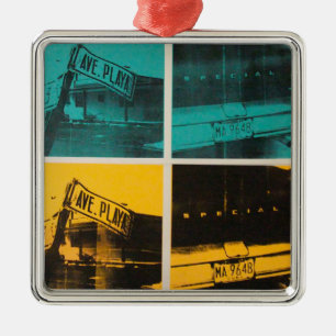 Havana 2 metalen ornament