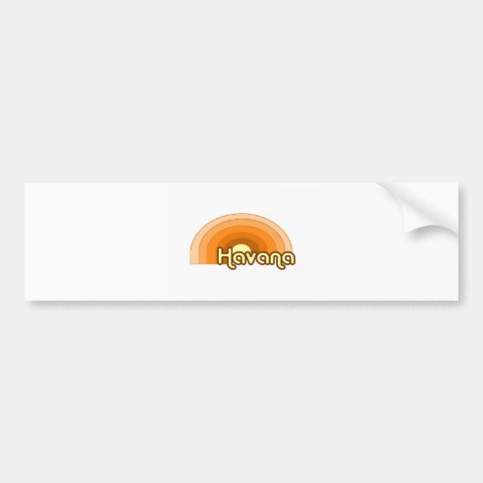 Havana Bumpersticker (Voorkant)