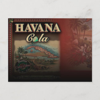 Havana Cola Post Card Briefkaart