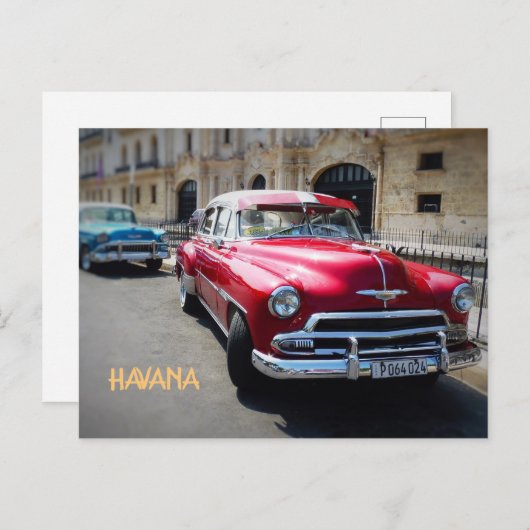 HAVANA CUBA BRIEFKAART (Voorkant / Achterkant)