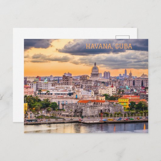 Havana CUBA Briefkaart (Voorkant / Achterkant)