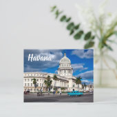Havana Cuba Briefkaart (Staand voorkant)