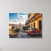 Havana Cuba Canvas Afdruk (Voorkant)