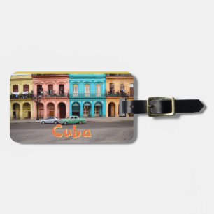 Havana Cuba Colorful Cuban Architecture Bagagelabel