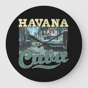 Havana Cuba Graffiti Street Art: Love Habana Grote Klok