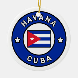 Havana Cuba Keramisch Ornament