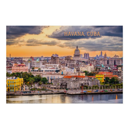 Havana CUBA Perfect Poster (Voorkant)