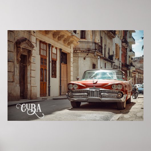 Havana CUBA Poster (Voorkant)