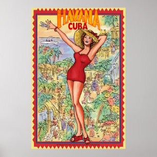 havana cuba poster