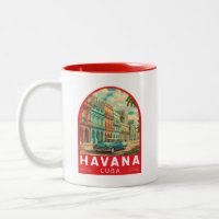 Havana Cuba Reis Kunst Embleem