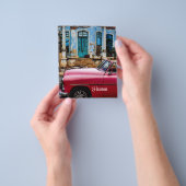 Havana Cuba Rode Vintage Auto Flyer (Hand)