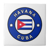 Havana Cuba Tegeltje (Voorkant)