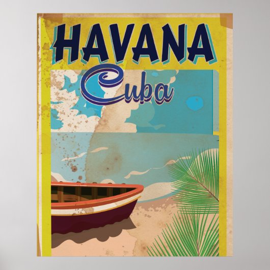 Havana, Cuba vakantie-Poster Poster (Voorkant)