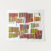 Havana Cuba Wandkleed (Voorkant (horizontaal))