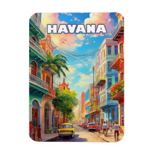 Havana, een stad met duizend kleuren magneet