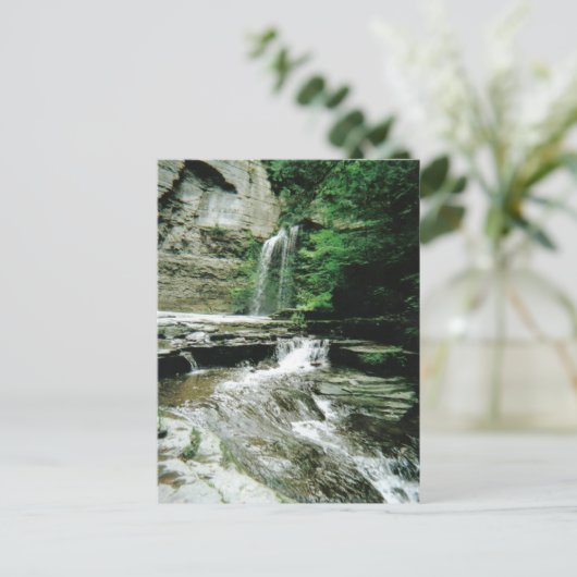 Havana Glen herfsten in Montour Herfsten, NY Brief Briefkaart (Staand voorkant)