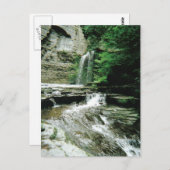 Havana Glen herfsten in Montour Herfsten, NY Brief Briefkaart (Voorkant / Achterkant)