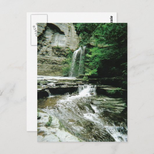 Havana Glen herfsten in Montour Herfsten, NY Brief Briefkaart (Voorkant / Achterkant)