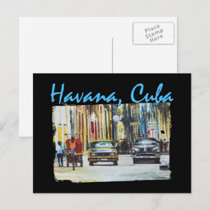 Havana Habana Viejo Cuba Briefkaart
