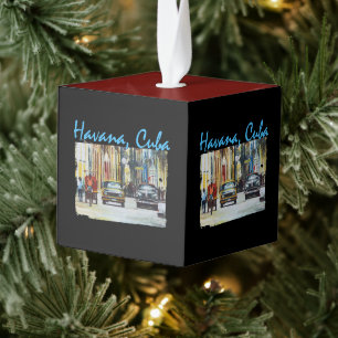 Havana Habana Viejo Cuba Kubus Ornament