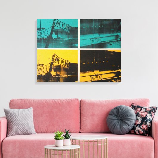 Havana II Canvas Afdruk (Insitu (Woonkamer))