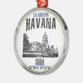 Havana Metalen Ornament (Links)