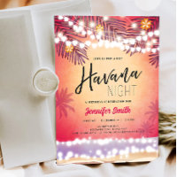 Havana Night in Havana Beach Party Birthday