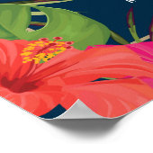 Havana Nights Affiche de bienvenue d'anniversaire  (Coin)