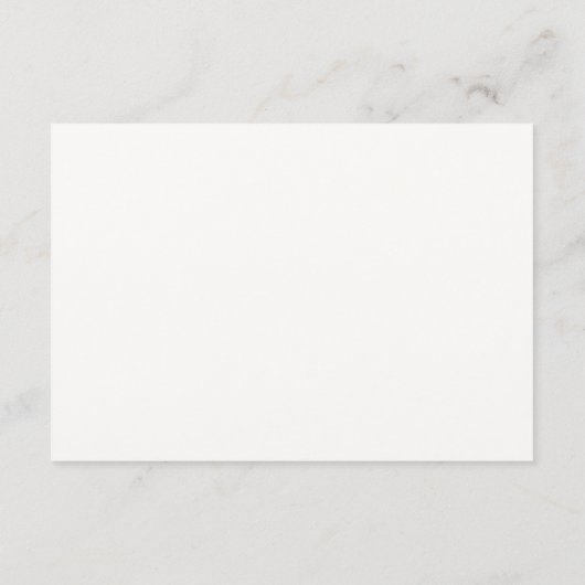Havana Palm Bruiloft Details QR Code RSVP Informatiekaartje (Achterkant)