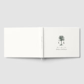 Havana Palm | palmboom bruiloft Gastenboek (Volledig)