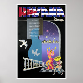 Havana Print Cuba Reisposter Cubaanse Kunst