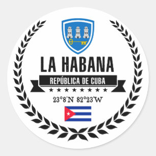 Havana Ronde Sticker