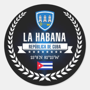 Havana Ronde Sticker