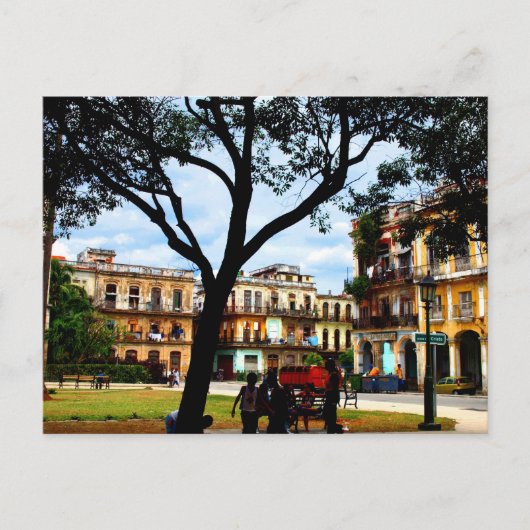 Havana Square Briefkaart (Voorkant)