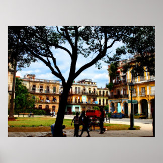 Havana Square Poster