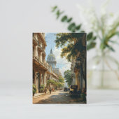 Havana Streets : Carte postale Vintage (Debout devant)