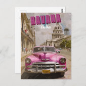 Havana Vibes: Nationaal Capitool Briefkaart (Voorkant / Achterkant)