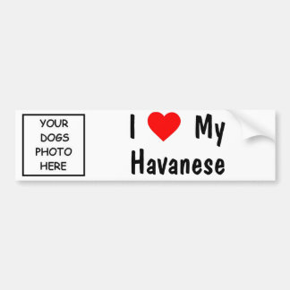 Havanees Bumpersticker