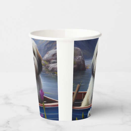 Havanees op een peddel: een Schilderachtig avontuu Papieren Bekers (Links)