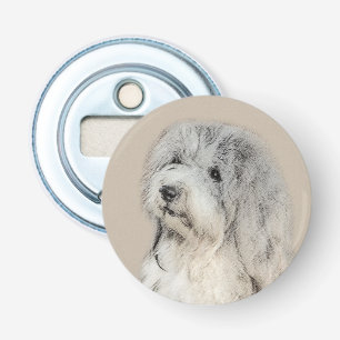 Havanees schilderen (Gold Sable) - Oorspronkelijke Button Flesopener