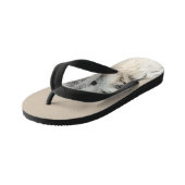 Havanees schilderen (Gold Sable) - Oorspronkelijke Kinder Teenslippers (Schuin)