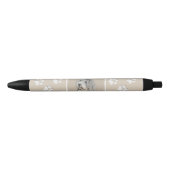 Havanees schilderen (Gold Sable) - Oorspronkelijke Zwarte Inkt Pen (Voorkant)