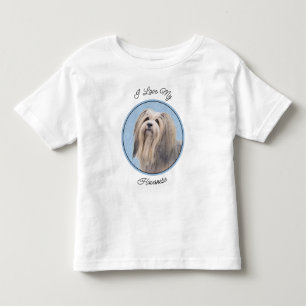 Havanees (zilver) schilderen - Kute Original Dog A Kinder Shirts