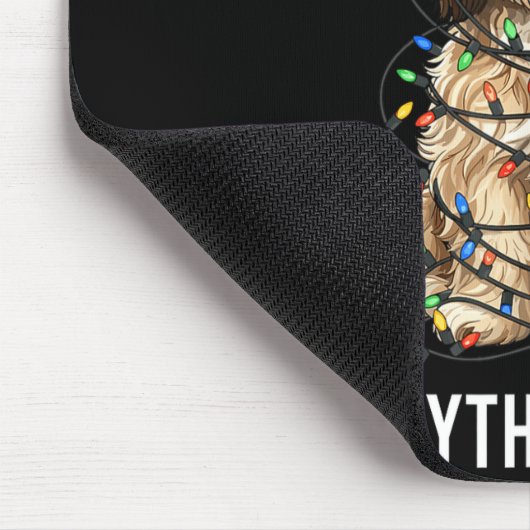 Havanese Christmas I'm Fine Everything Is Fine Muismat (Hoek)