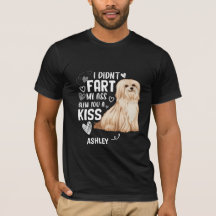 Havanese Didnt Fart Kiss Dog